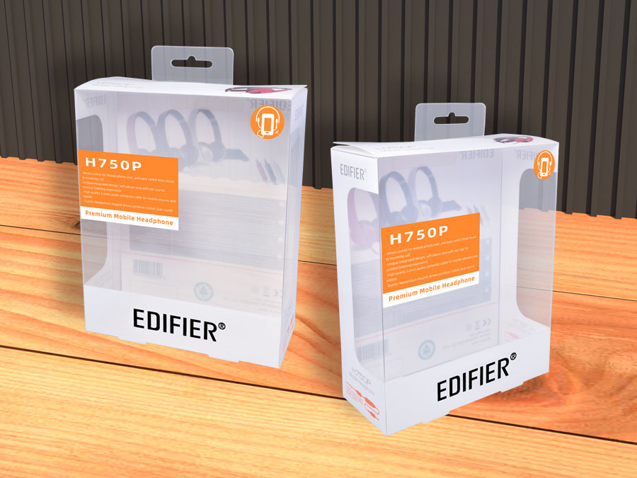 漫步者透明包裝盒